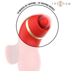INTENS - PATTY-STIMULATOR MED 4 HOVEDER, SUGNING, TAPNING, KILDENDE OG SLIKNING