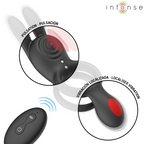 INTENS - QUINN DOBBELT VIBRATIONSRING FJERNBETJENING
