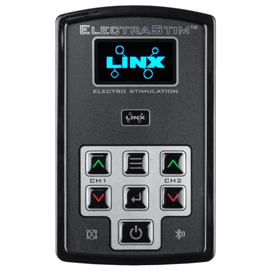ELECTRASTIM - LINX ELEKTROSTIMULATOR MED DOBBELTKANAL MED APP OG FJERNBETJENING