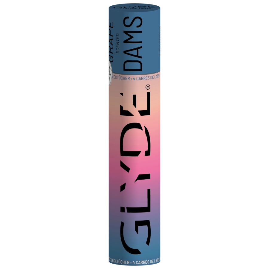 SHEER GLYDE - DAMS LAMINAS LATEX ORAL SEX DRUER