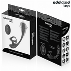 ADDICTED TOYS - ANALPLUG MED VIBRATION OG 360º VIVNING OG TESTIKELSTIMULATOR