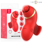 INTENS - PATTY-STIMULATOR MED 4 HOVEDER, SUGNING, TAPNING, KILDENDE OG SLIKNING