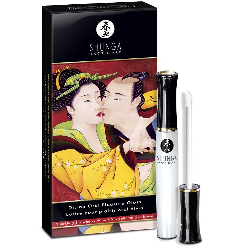 SHUNGA - DIVINE LIPGLOSS JORDBÆR & CAVA