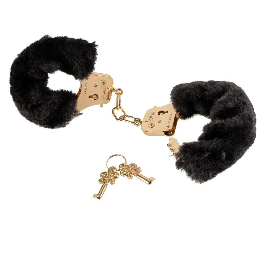 FETISH FANTASY GULD - DELUXE PELZED MANCHETTES