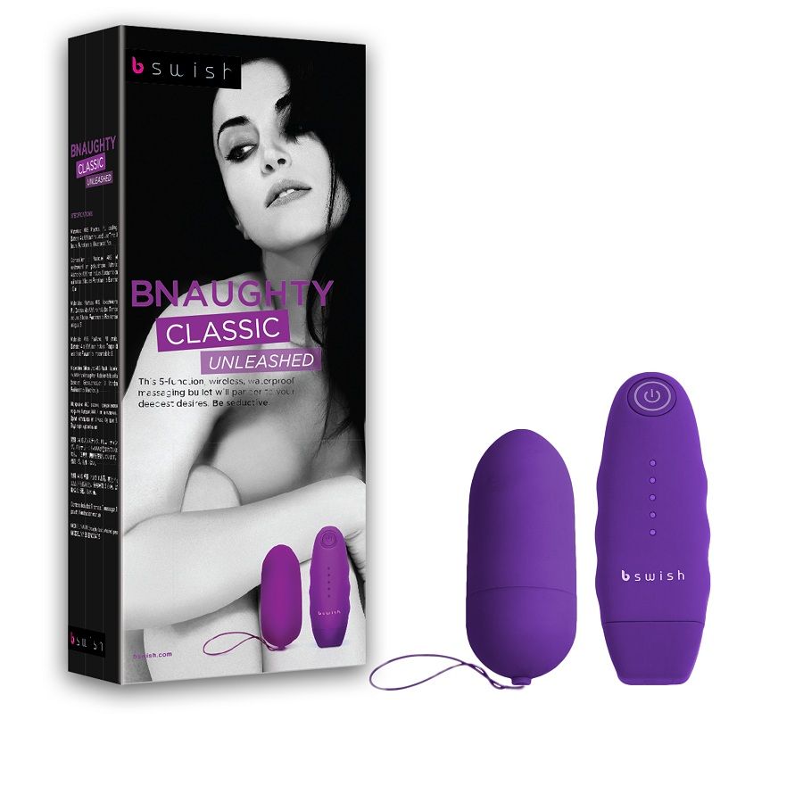 B SWISH - BNAUGHTY LØSET UD KLASSISK LILA FJERNBETJENING