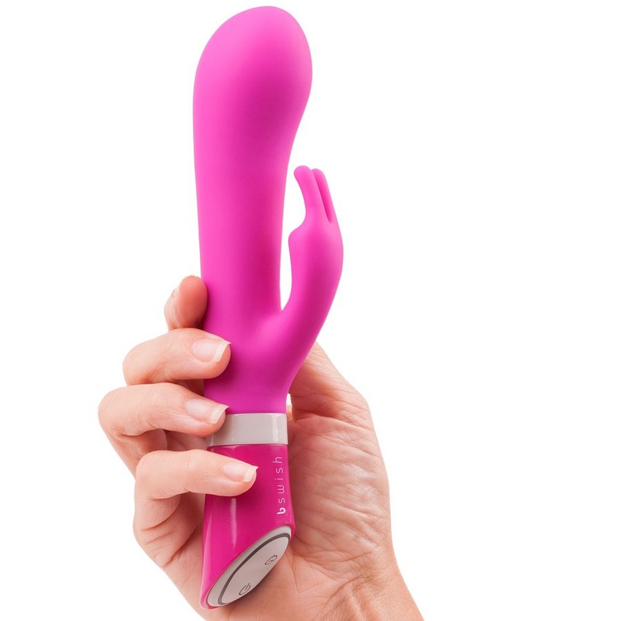 B SWISH - BWILD DELUXE KANINVIBRATOR HINDBÆR