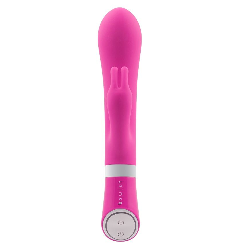 B SWISH - BWILD DELUXE KANINVIBRATOR HINDBÆR