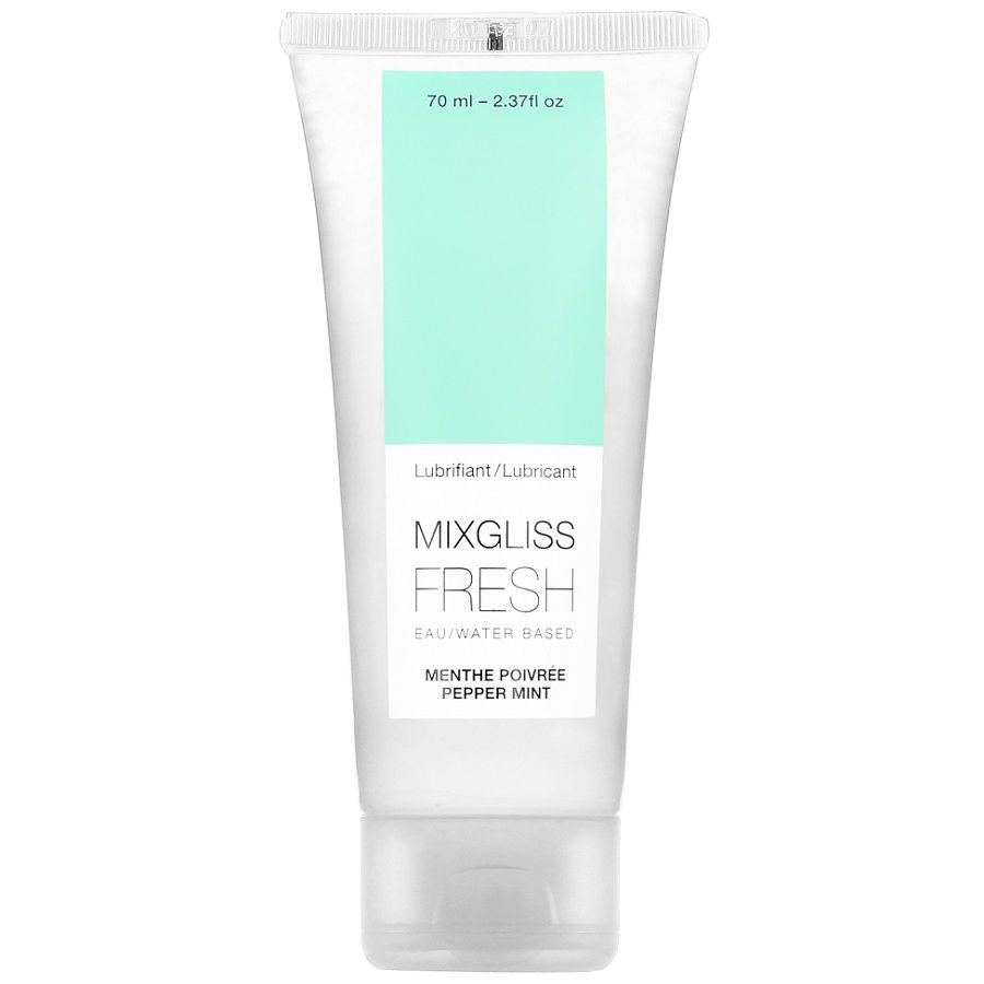 MIXGLISS - VANDBASERET GLIDEMIDDEL MED KOLD MINTSMAG 70 ML