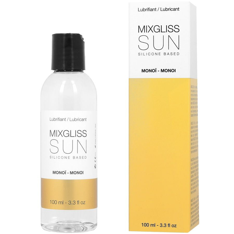 MIXGLISS - SMØREMIDDEL PÅ SILIKONEBASERET AROMA MONOI 100 ML