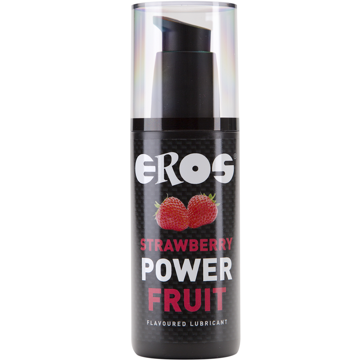 EROS POWER LINE - JORDBÆR POWER GLIDEMIDDEL MED FRUGTSMAG