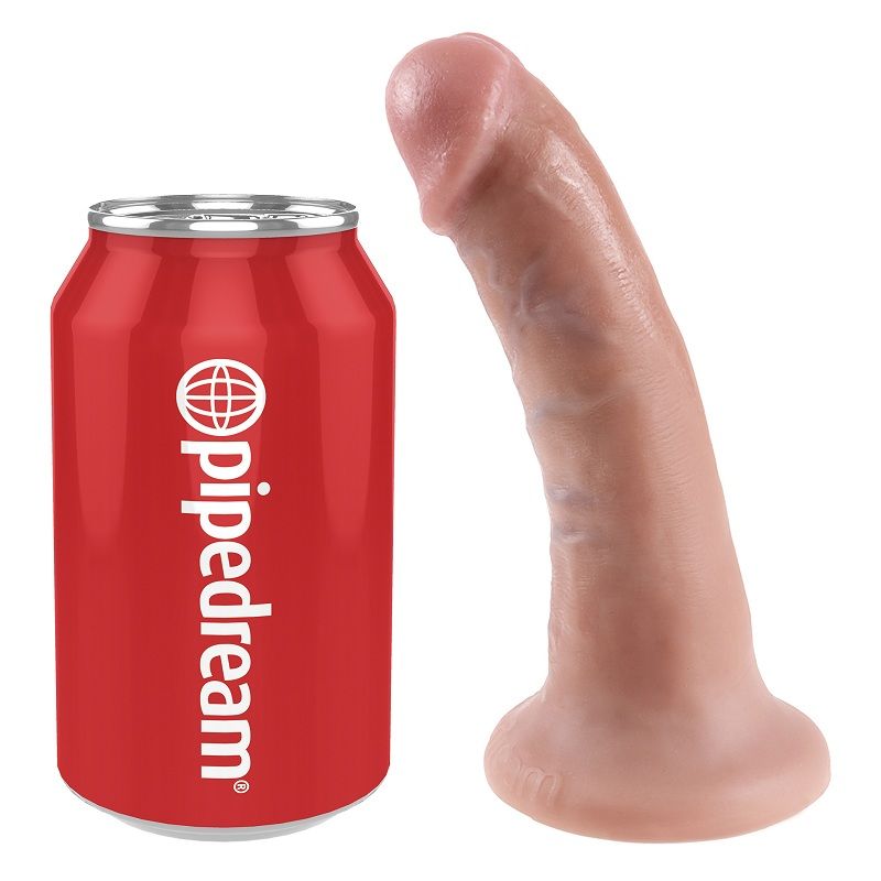 KONGE PIK - 6 DILDOER KØD 15,2 CM