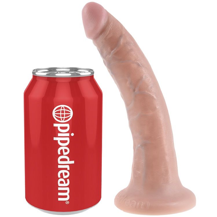 KONGE PIK - 7 DILDOER KØD 17,8 CM
