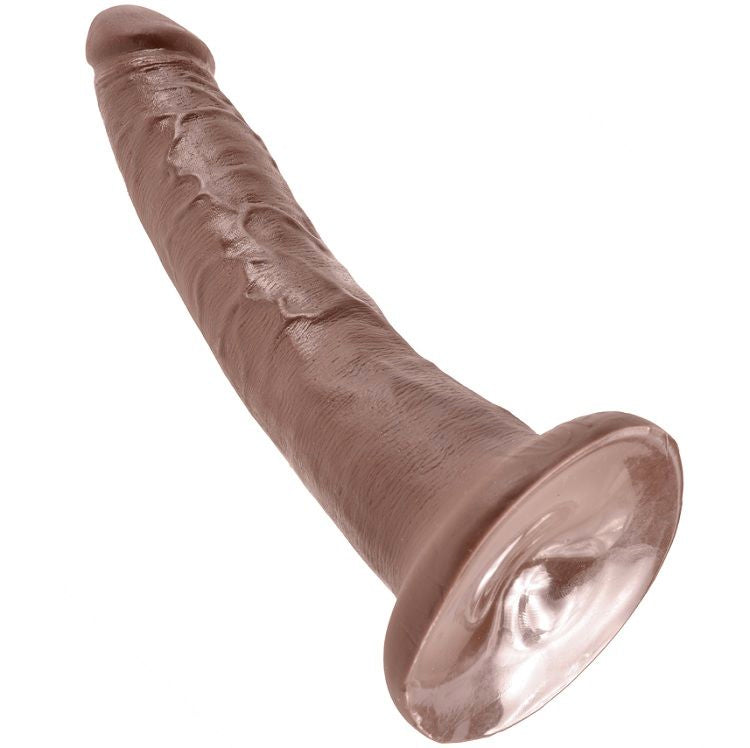 KONGE PIK - 7 DILDOER CHOKOLADE 17,8 CM