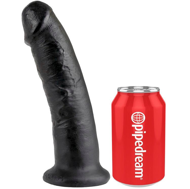 KONGE PIK - 9 DILDOER SORT 22,9 CM