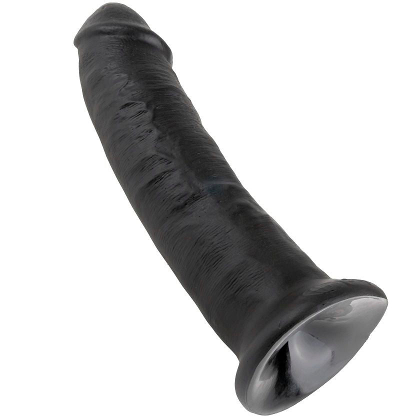 KONGE PIK - 9 DILDOER SORT 22,9 CM