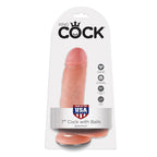 KONGE PIK - 7 DILDOER MED NØGLER 17,8 CM