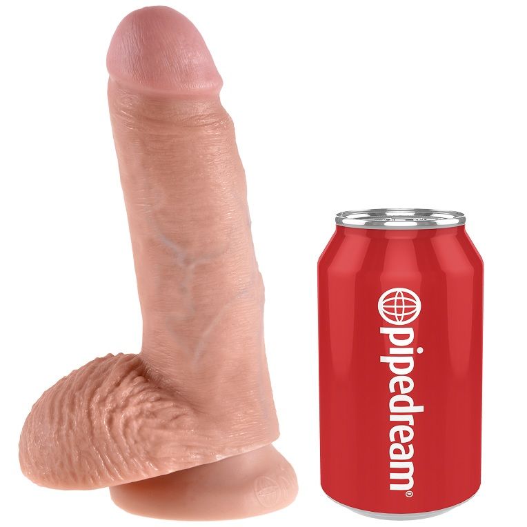 KONGE PIK - 7 DILDOER MED NØGLER 17,8 CM