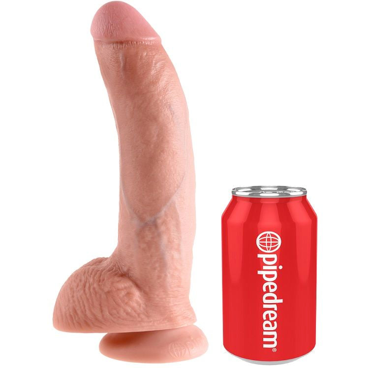 KONGE PIK - 9 DILDOER MED NØGLER 22,9 CM