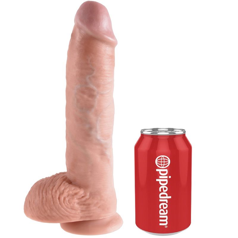 KONGE PIK - 10 DILDOER MED NØGLER 26,5 CM