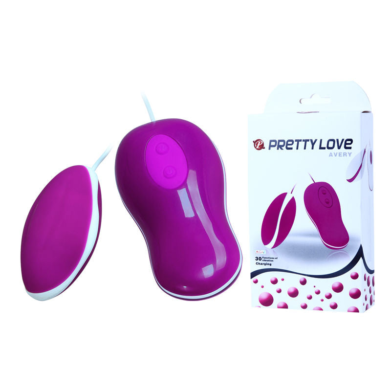 PRETTY LOVE - FLIRTE-VIBRERENDE ÆG MED FJERNBETJENING AVERY
