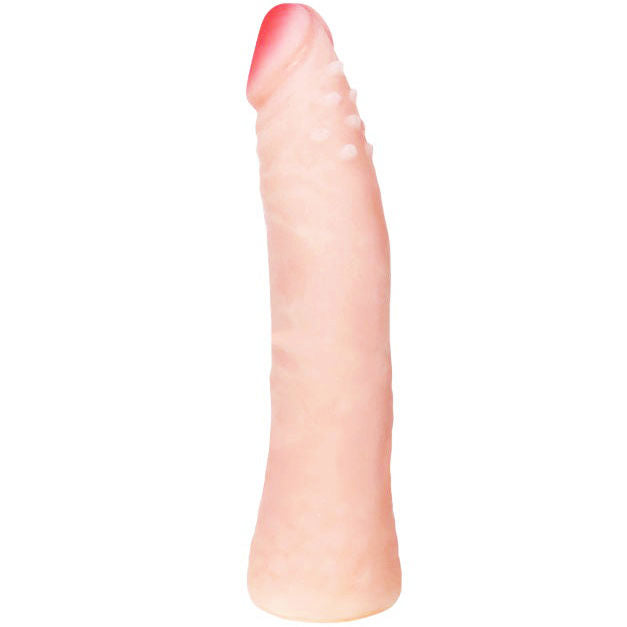 BAILE - REALISTISK SKIN TOUCH SILIKONE DILDO 19 CM RANDOM FARVE