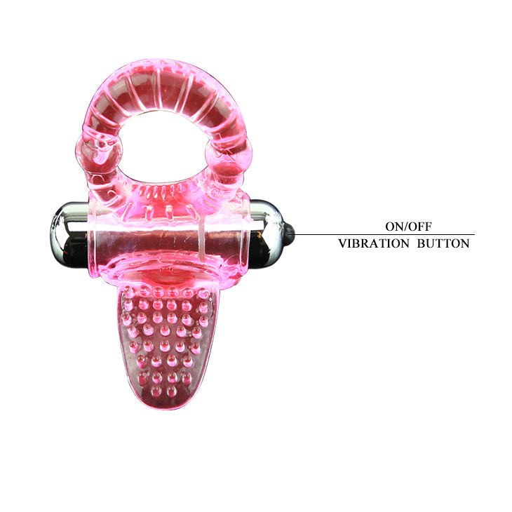 BAILE - SWEET ABS 10 RYTMES RING PINK VIBRATOR PENIS RING