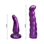 BAILE - LILA KVINDELIG ANAL- OG VAGINAL SELE GPOINT 17 CM