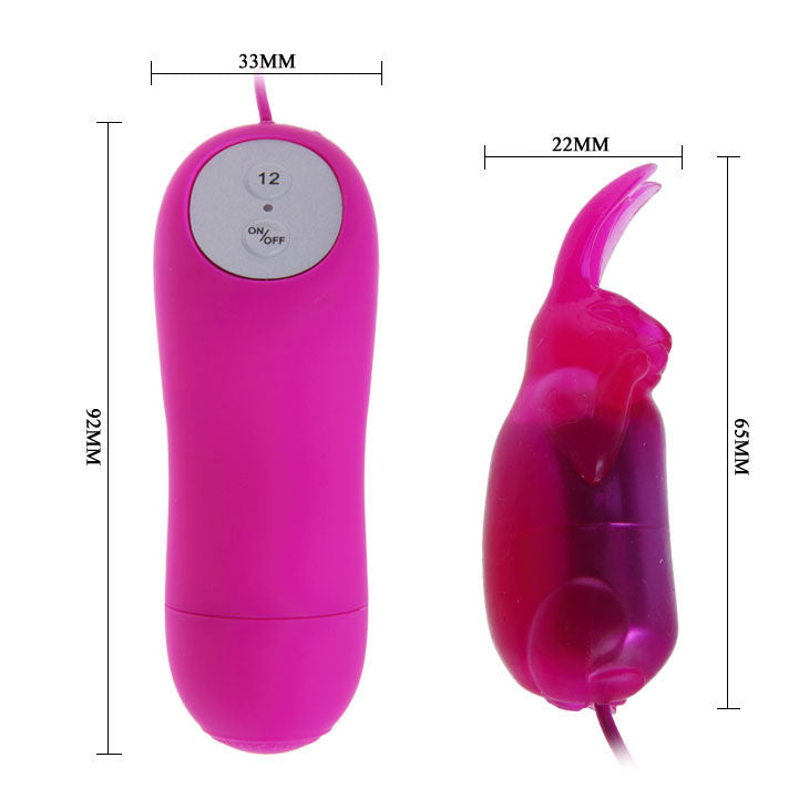 BAILE - SØD HEMMELIG KANINVIBRATOR 12 HASTIGHEDER