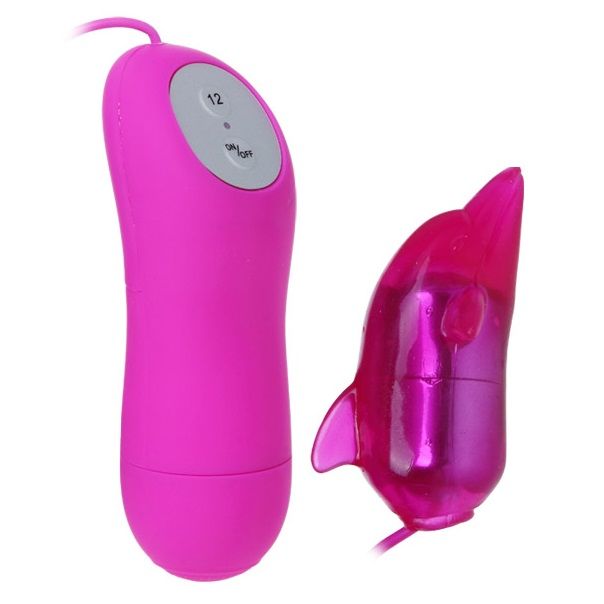 BAILE - SØD HEMMELIG DELFINSVIBRATOR 12V