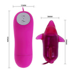 BAILE - SØD HEMMELIG DELFINSVIBRATOR 12V