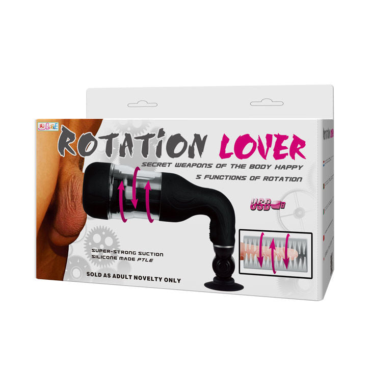 BAILE - ROTATION LOVER AUTOMATISK MASURBATØR MED STØTTE