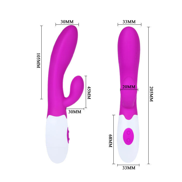 PRETTY LOVE - FLIRTATION ALVIS VIBRATOR MED KLITORISSTIMULATOR