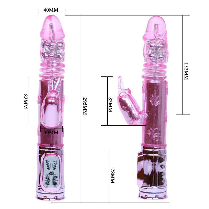 BAILE - DUNKENDE KANIN PINK HARDMÆSSENDE ROTATOR