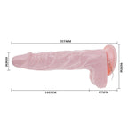 BAILE - SUPER ROTA DONG REALISTISK DILDO 20,5 CM 