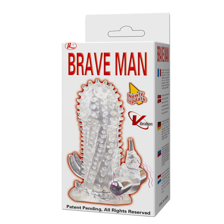 BAILE - BRAVE MAN KANINVIBRATOR PENISFORLÆNGELSE 