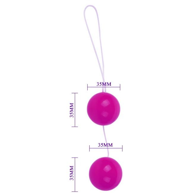 BAILE - TVILLINGEBOLLER LILA KINESISKE BOLLER UNISEX