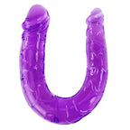 BAILE - DOBBELT DILDO I LILLA FLEKSIBEL GELÉ