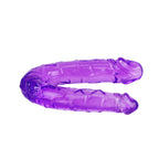 BAILE - DOBBELT DILDO I LILLA FLEKSIBEL GELÉ