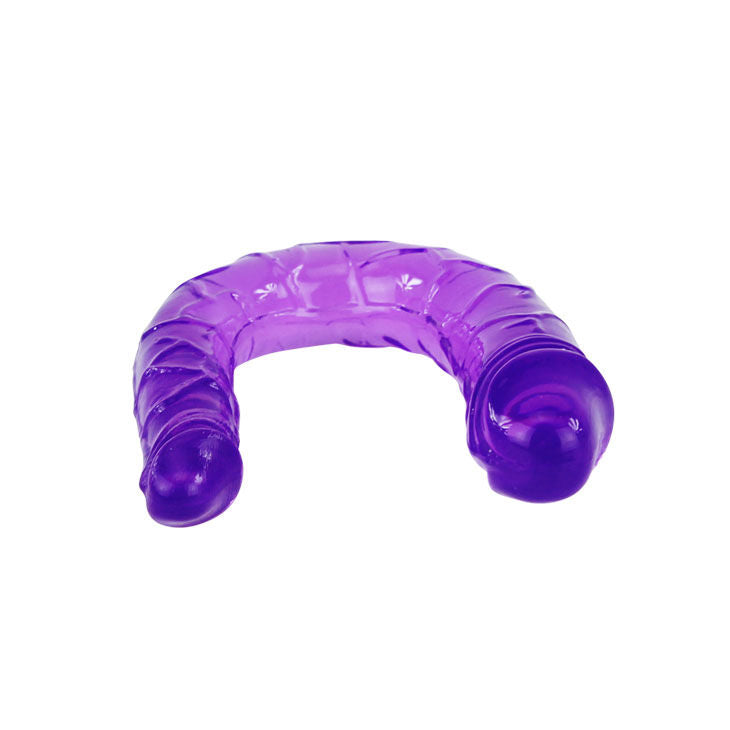 BAILE - DOBBELT DILDO I LILLA FLEKSIBEL GELÉ
