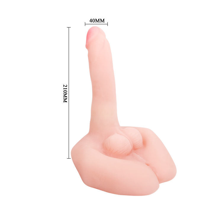 BAILE - MR. STOR REALISTISK PENIS OG ANUS MASTURBATOR