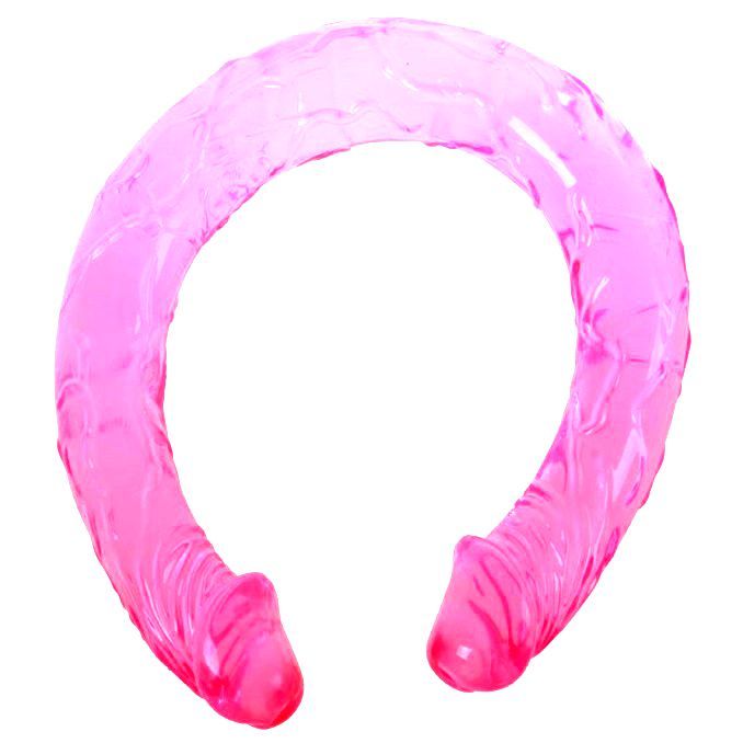 BAILE - PINK DOBBELT DONG 44,5 CM