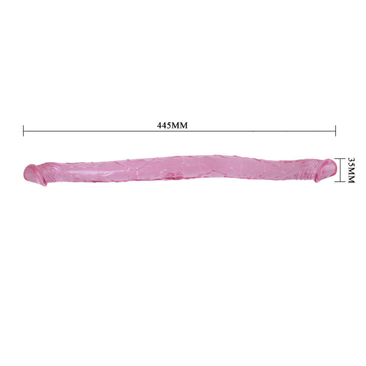 BAILE - PINK DOBBELT DONG 44,5 CM
