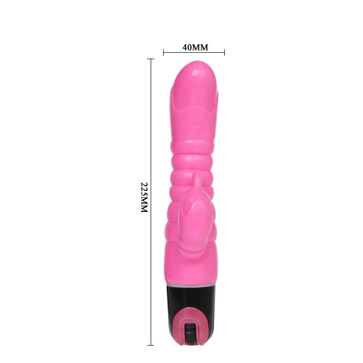 BAILE - LYSERØD VIBRATOR 22,5 CM