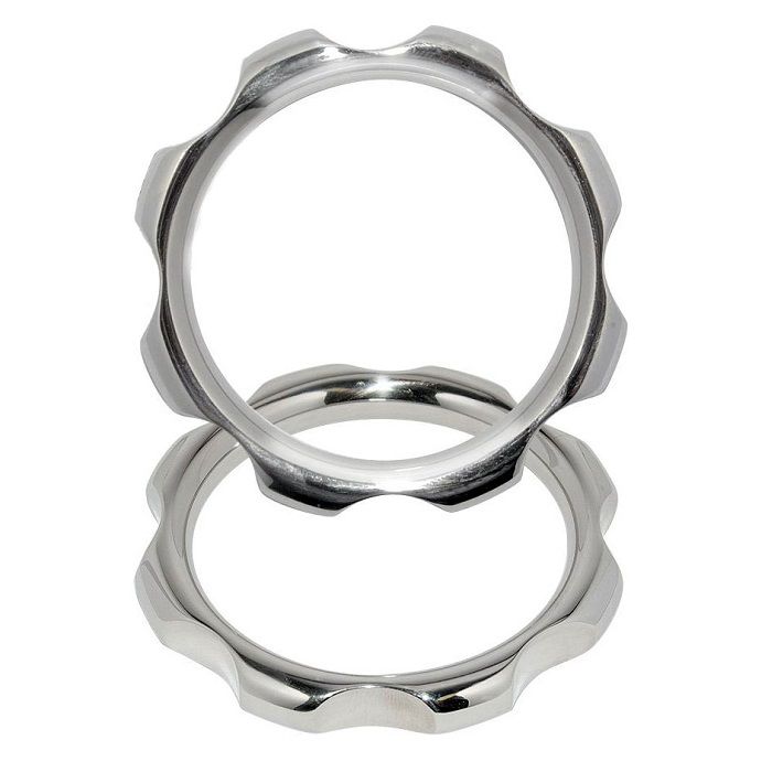 METAL HÅRD - METAL MOMENTRING TIL PENIS OG TESTIKLE 50MM