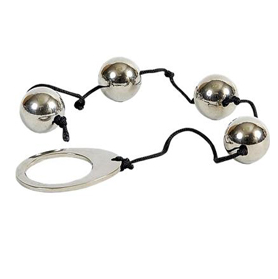 METAL HÅRDE - 4 PERLE 20MM