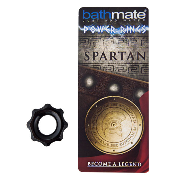 BADEKAT - SPARTANSK SORT PENISRING