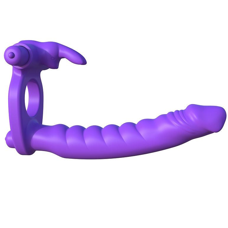 FANTASY C-RINGZ - SILIKONE DOBBELTVIBRATOR KANIN