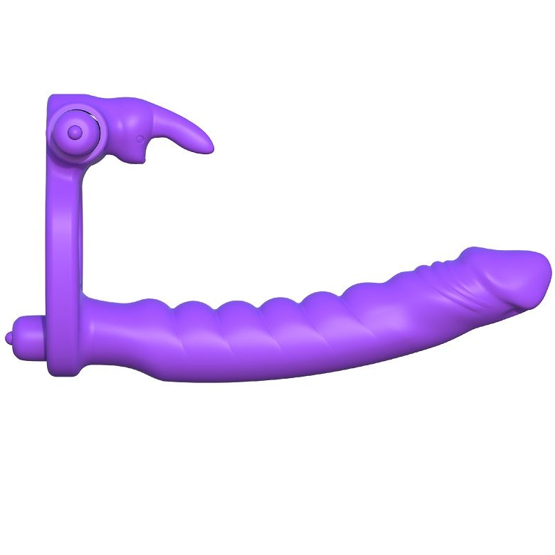 FANTASY C-RINGZ - SILIKONE DOBBELTVIBRATOR KANIN