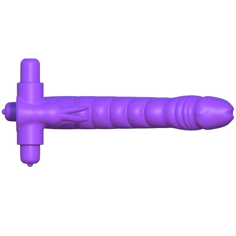 FANTASY C-RINGZ - SILIKONE DOBBELTVIBRATOR KANIN