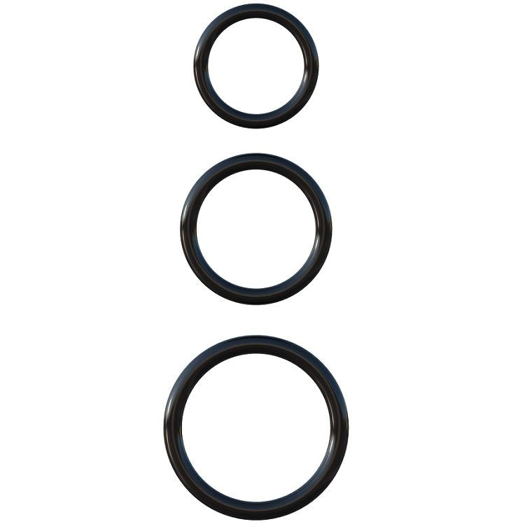 FANTASY C-RINGZ - SILIKONE 3 RINGE STAMINA SÆT